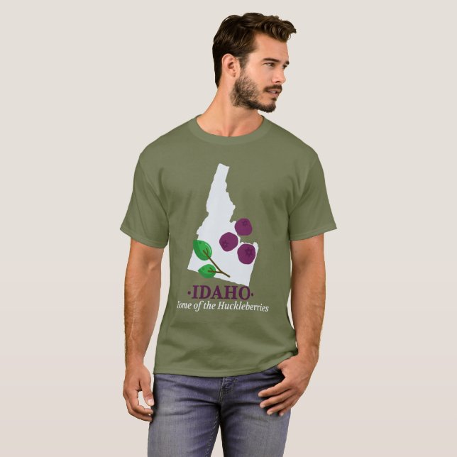 T-shirt Idaho Huckleberries (Devant entier)