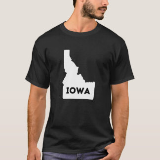 T-shirt Idaho Iowa Idawa D'Où Êtes-Vous ? Geo Gem