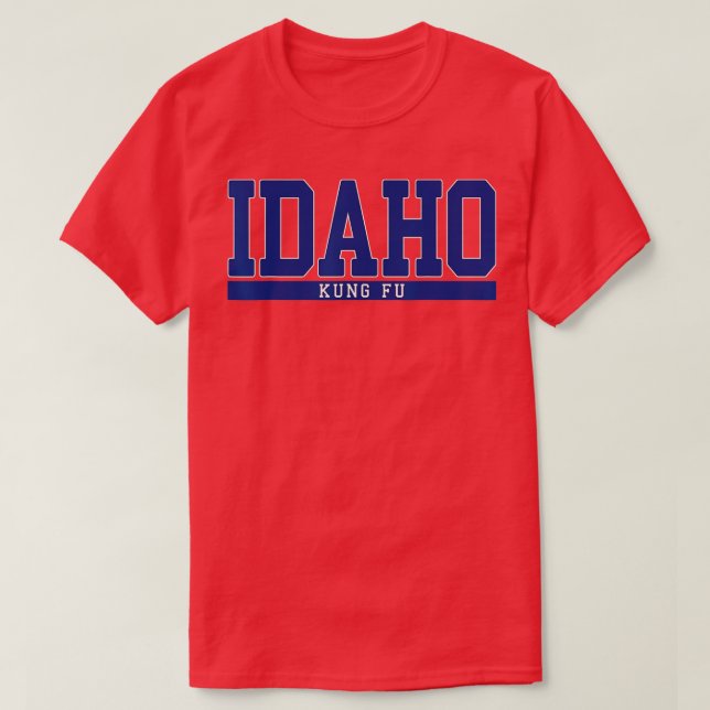 T-shirt Idaho Kung Fu (Design devant)