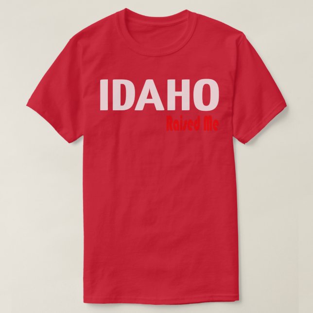 T-shirt Idaho M'A Élevé 1 (Design devant)