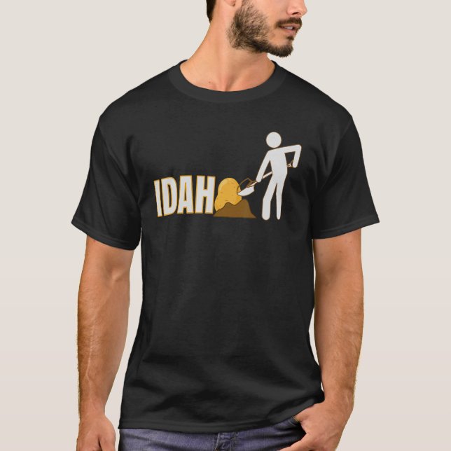 T-shirt Idaho Potato State Légumes Tuber Farmer Souven (Devant)