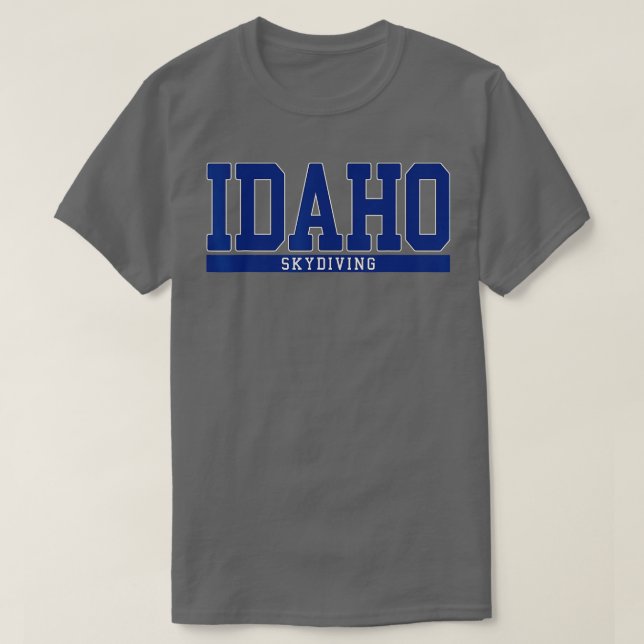 T-shirt Idaho Skydiving (Design devant)