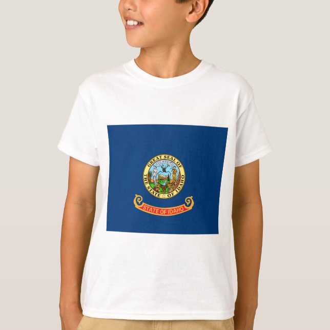 T-shirt Idaho State Flag (Devant)