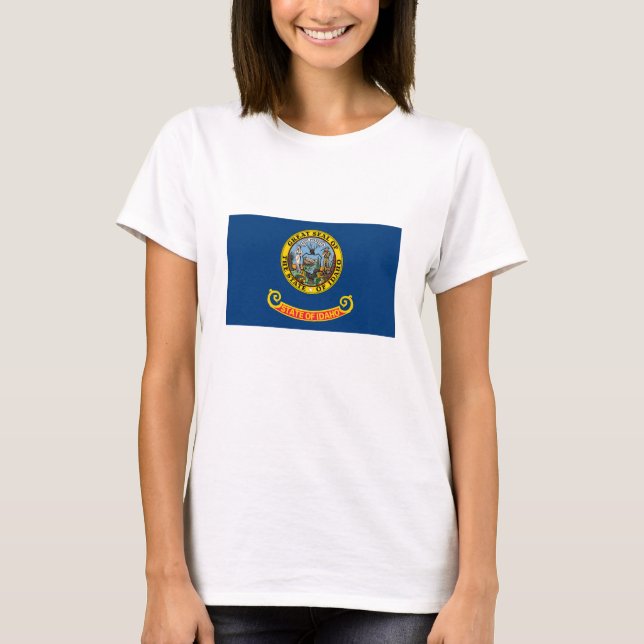 T-shirt Idaho State Flag (Devant)