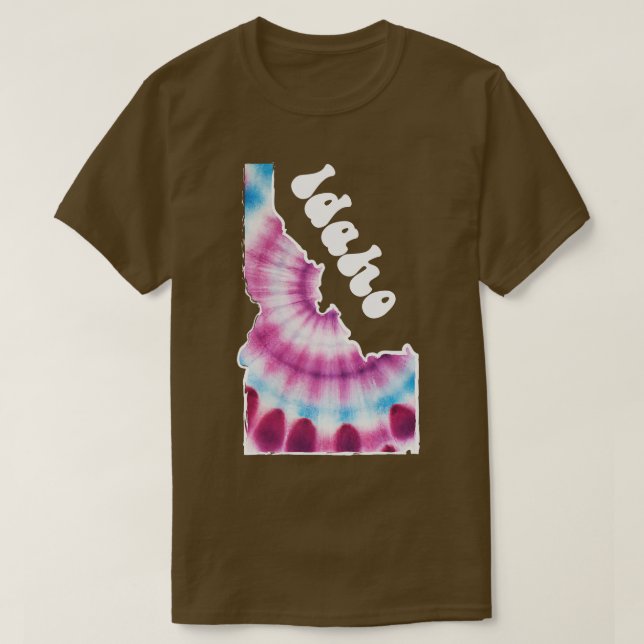 T-shirt Idaho Tie Dye (Design devant)