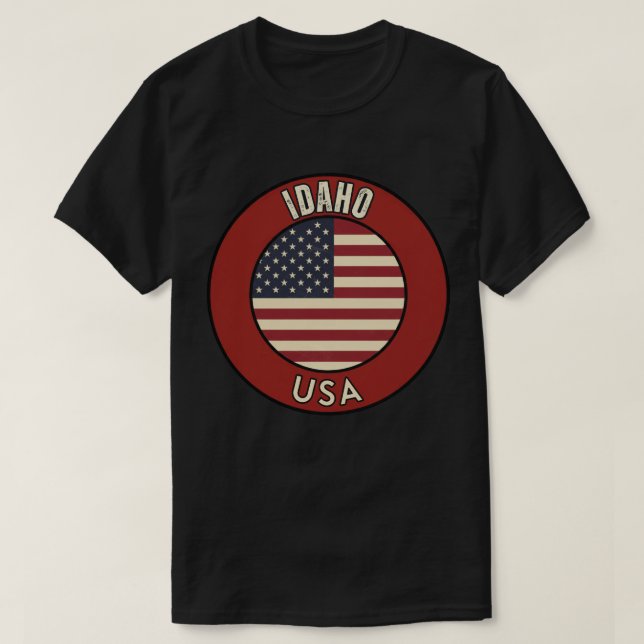 T-shirt Idaho United States (Design devant)
