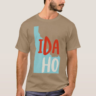 T-shirt Idaho USA ID Etat du souvenir Idaho
