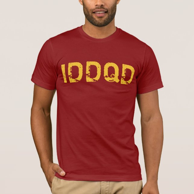 T-SHIRT IDDQD (Devant)