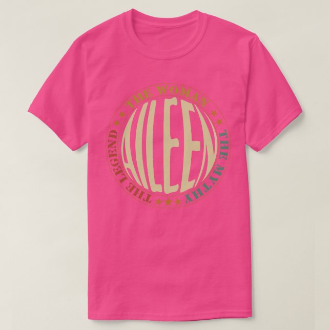 T-shirt Idée cadeau Aileen (Design devant)