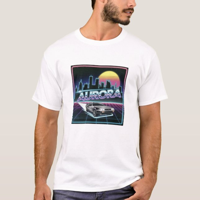 T-shirt Idée cadeau Aurora Colorado (Devant)