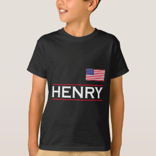 T-shirt Idée cadeau d'anniversaire drôle avec le nom Henry