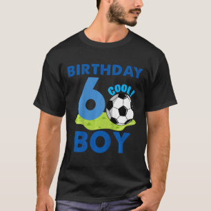 T-shirt Idée cadeau d'anniversaire pour garçons de 6 ans F
