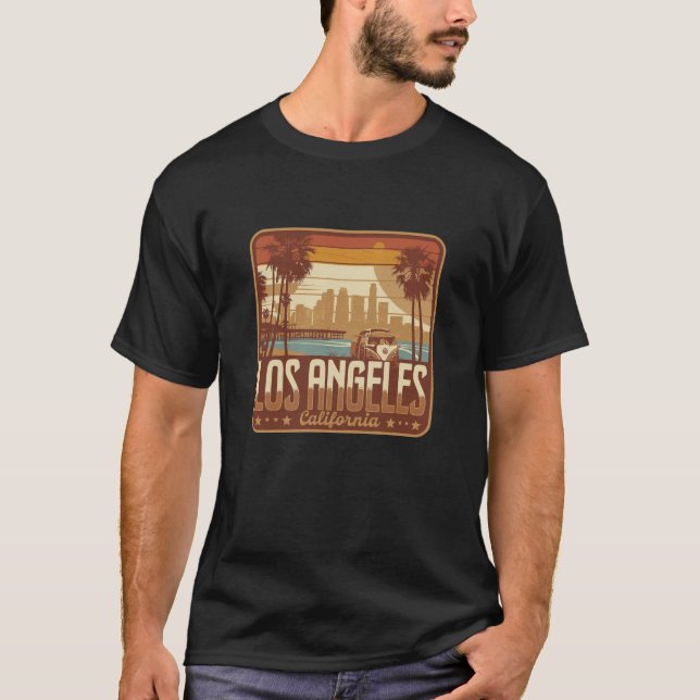 T-shirt Idée cadeau de Los Angeles (Devant)