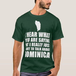 T-shirt Idée cadeau de voyage Dominica