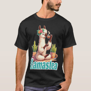 T-shirt Idée cadeau drôle de conception graphique Llama de