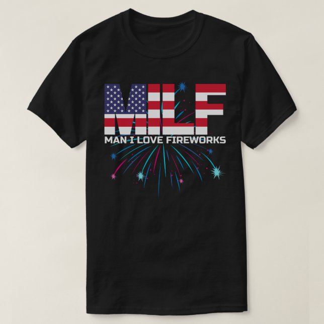 T-shirt Idée cadeau drôle pour le 4 juillet (Design devant)