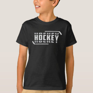 T-shirt Idée-cadeau du joueur de hockey sur glace Stick Pu