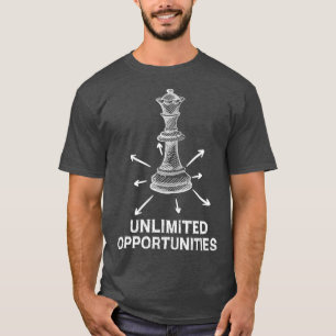 T-shirt Idée cadeau du joueur d'échecs pièce jeu d'éch
