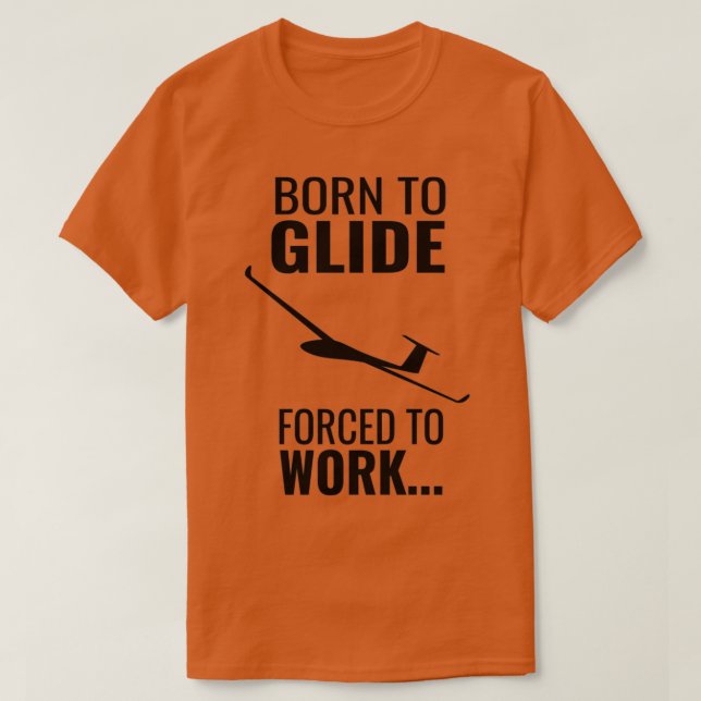 T-shirt Idée cadeau du pilote de planeur (Design devant)