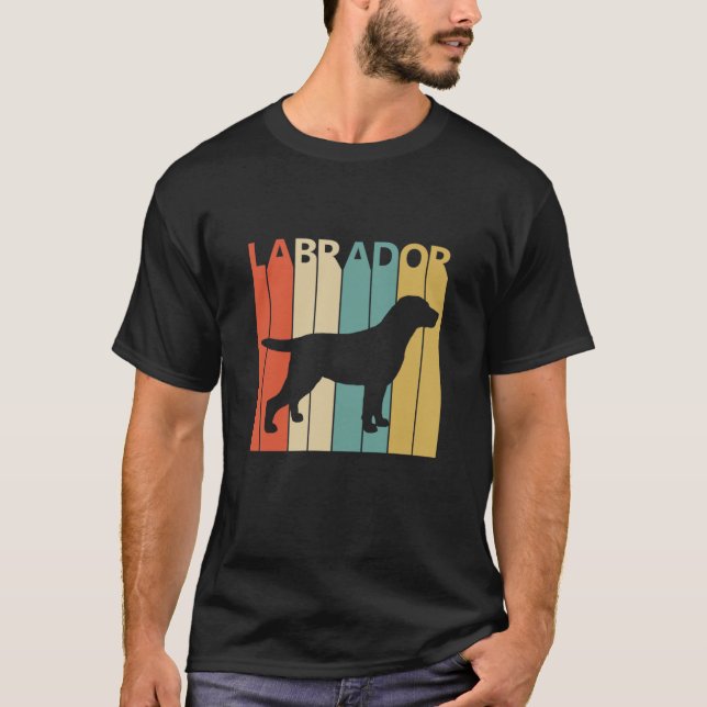 T-shirt Idée cadeau du propriétaire de chien du Labrador v (Devant)