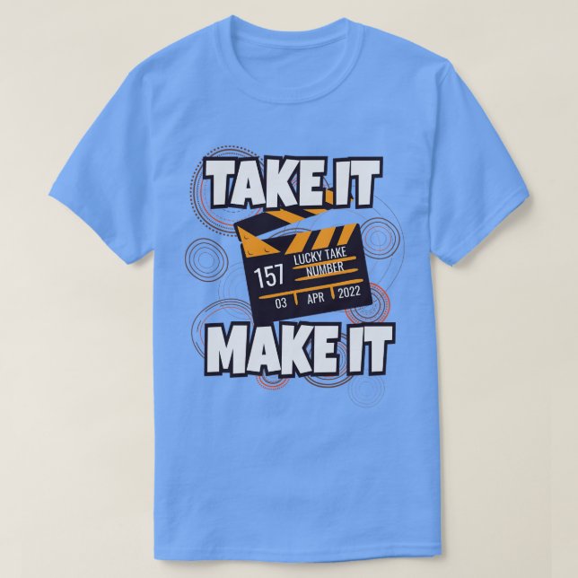 T-shirt Idée cadeau du réalisateur (Design devant)