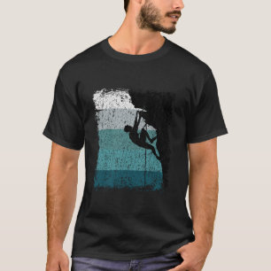 T-shirt Idée cadeau Escalade vintage