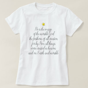T-shirt Idée cadeau femme nouveauté NOËL NAISSANCE DE JÉSU