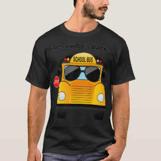 T-shirt Idée cadeau parfait drôle Costume de bus scolaire 