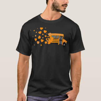 T-shirt Idée cadeau pour conducteur d'autobus scolaire 17