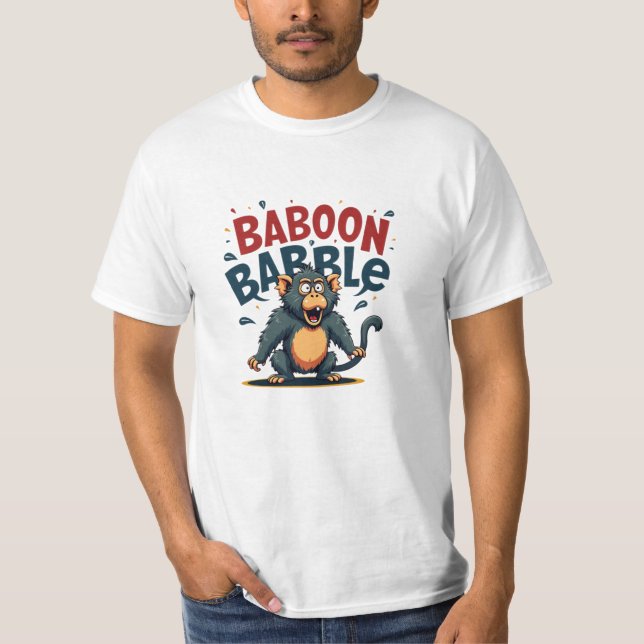 T-shirt Idée cadeau pour les amateurs de babon (Devant)
