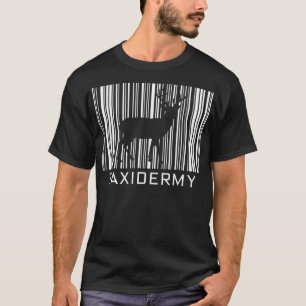 T-shirt Idée cadeau Taidermy Barcode Hobby et Sport