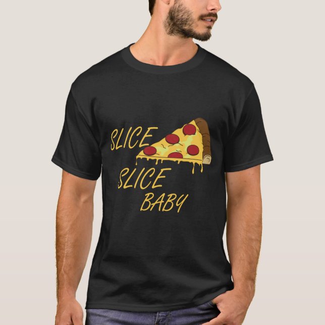 T-shirt Idée-cadeaux pour les amateurs de pizza, bébé en t (Devant)