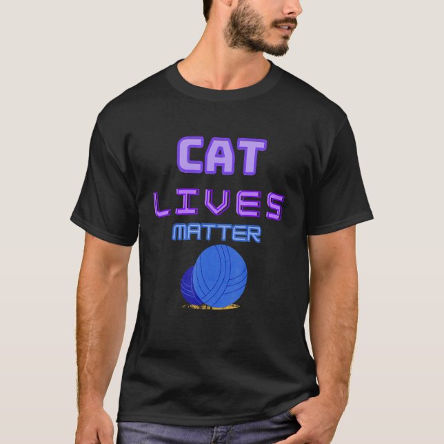 T-shirt Idée Chat Vit (Devant)