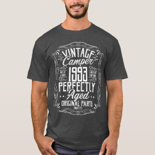 T-shirt Idée d'anniversaire 1993 Campeur Scout Camping 199