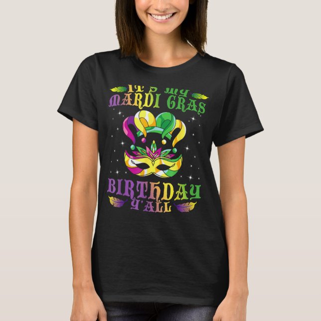 T-shirt Idée d'anniversaire Célébration Mascarade Costume  (Devant)