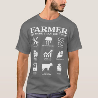 T-shirt Idée de cadeau agricole Agriculture Patriotique