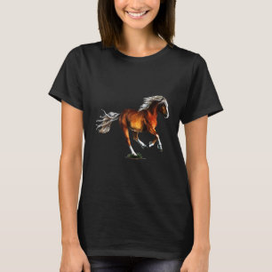 T-shirt Idée de cheval