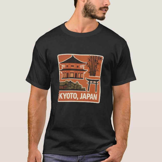 T-shirt Idée de design du patrimoine japonais (Devant)