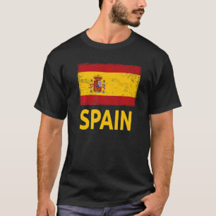 T-shirt Idée de drapeau espagnol pour femmes et enfants te