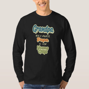 T-shirt Idée de grands-pères rétro pour homme fier de son 