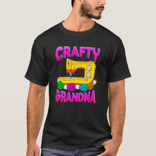 T-shirt Idée de machine à coudre de grand-mère astucieuse