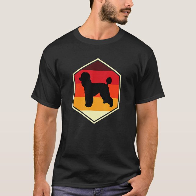 T-shirt Idée De Poodle Pour Les Garçons (Devant)