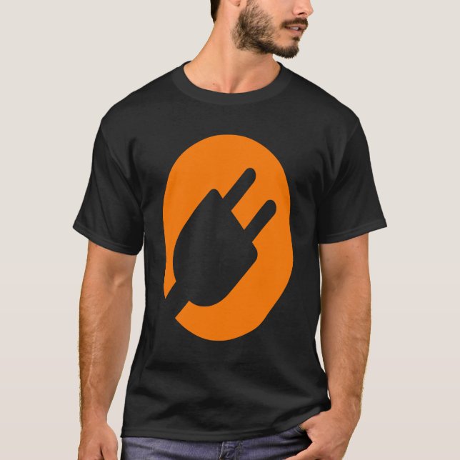 T-shirt Idée de prise pour Fête des pères pour les électri (Devant)