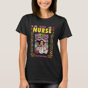 T-shirt Idée de tenue de soins infirmiers pour femmes et a