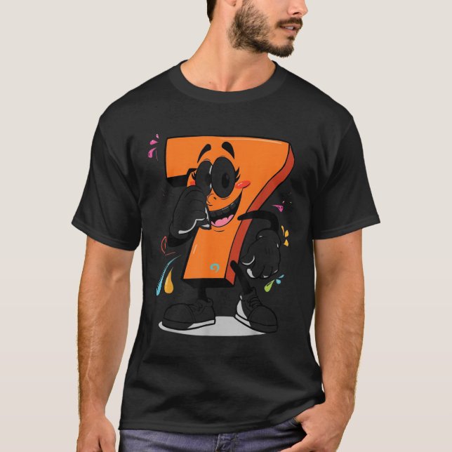 T-shirt Idée de tenue Halloween Sick Seven 67 Meme Brainro (Devant)