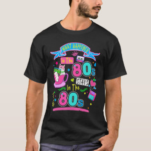T-shirt Idée des années 80 pour les femmes Rave Outfit & 8