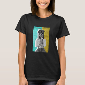 T-shirt Idée d'illustration de photo abstraite cool Graphi