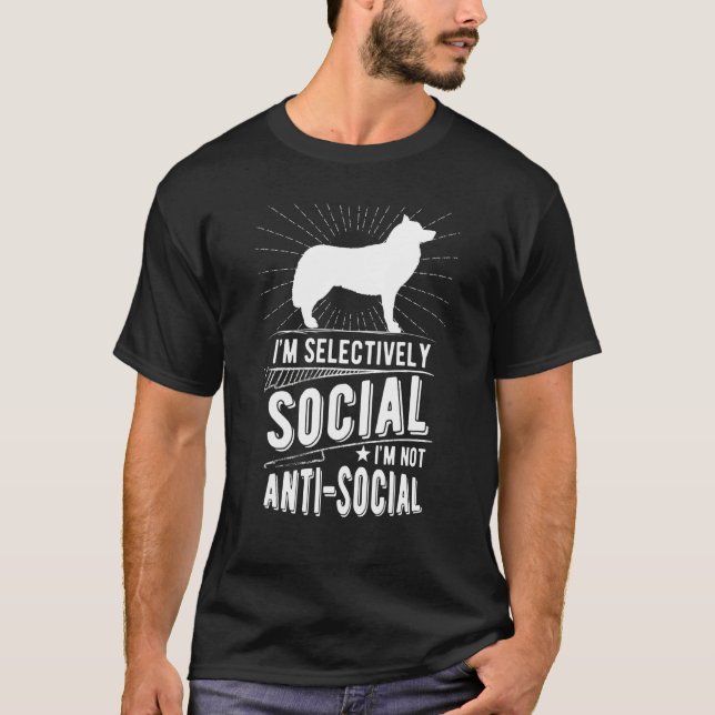T-shirt Idée Husky (Devant)