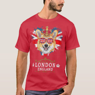 T-shirt Idée Londres Pour Enfants Avec Union Jack Uk Drape