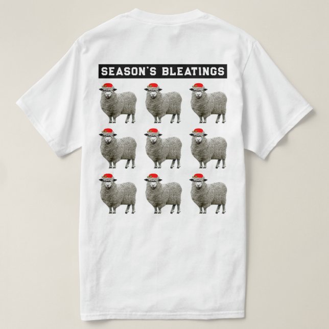 T-shirt Idée moche de pull de Noël (Design dos)